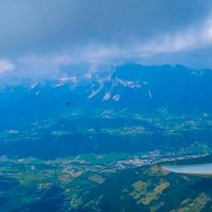 Flugwegposition um 12:50:55: Aufgenommen in der Nähe von Gössenberg, Österreich in 2735 Meter